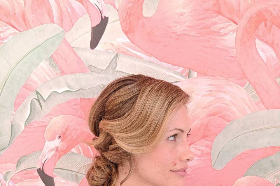 Bridal hair