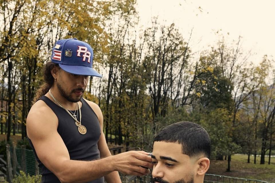 On-site Barber service for WM