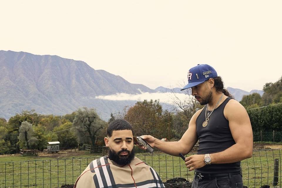 On-site Barber service for WME