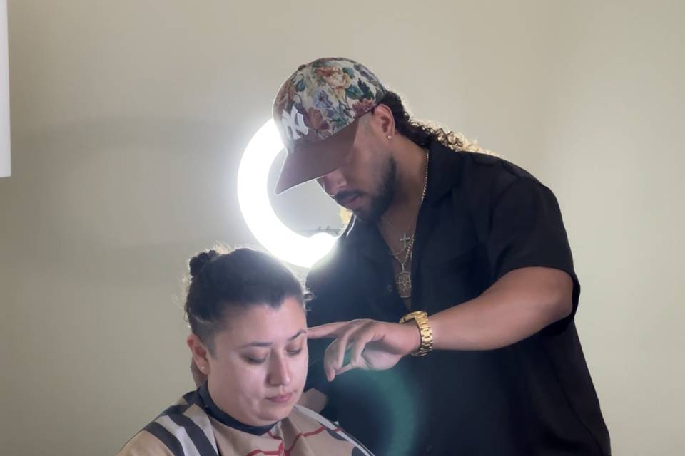 On-site Barber service for WM