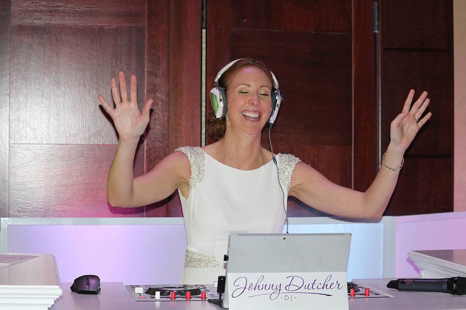 The DJ Bride