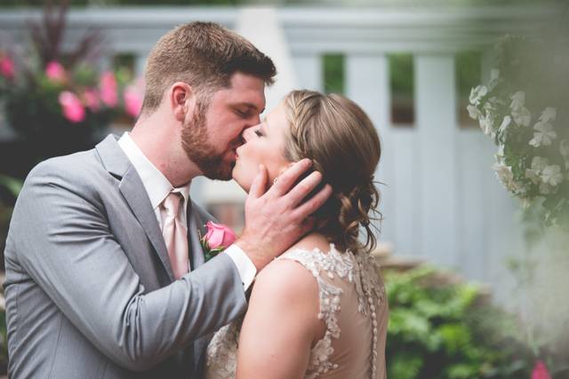 Couple kissing