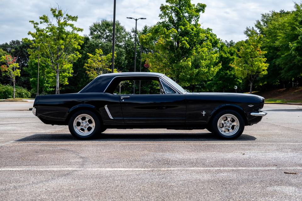 1965 Ford Mustang Side Profile