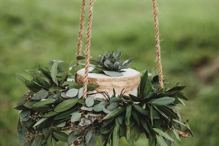 Bridal table place setting