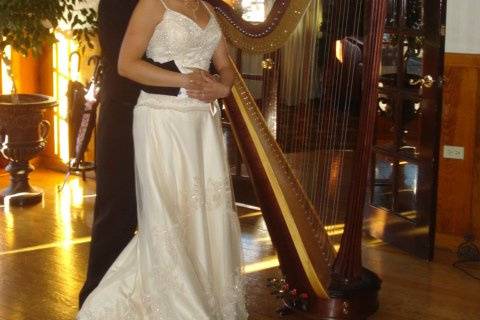 Pamela Pamperin, Harpist