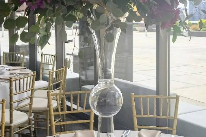 Floral Ball Reception Decor