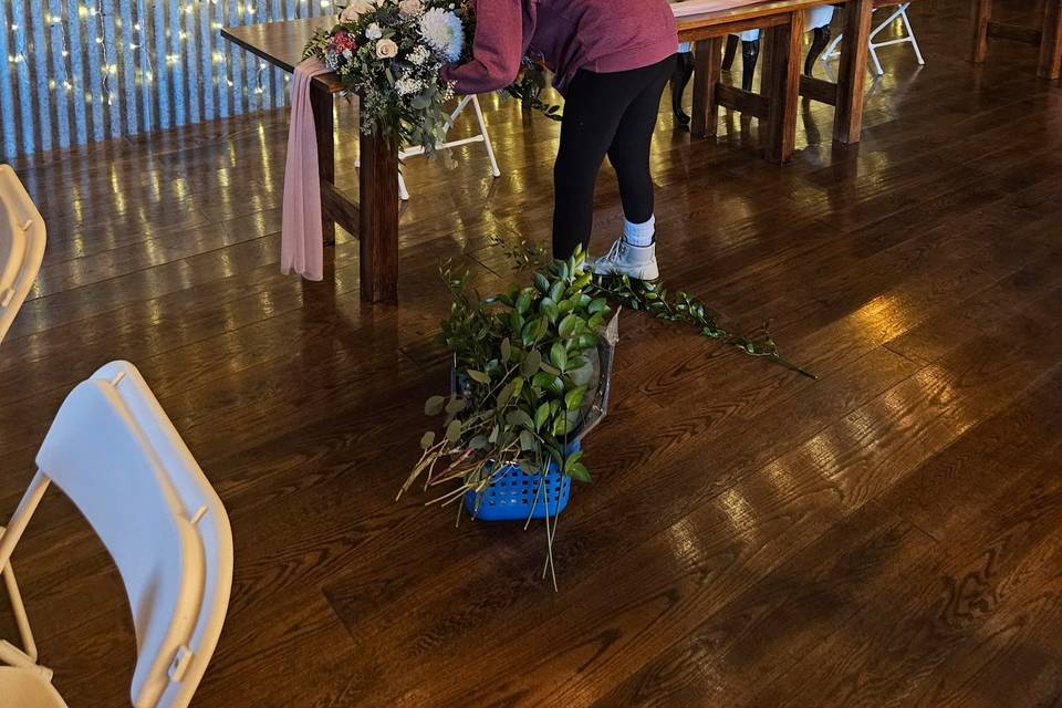 Head Table Build