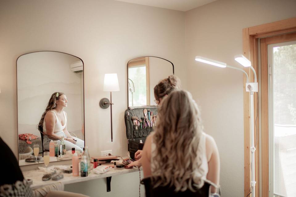 Bridal Getting Ready Room at