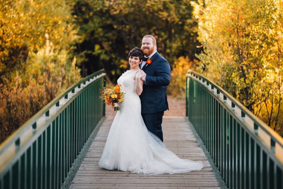 Bridge over St. Vrain River