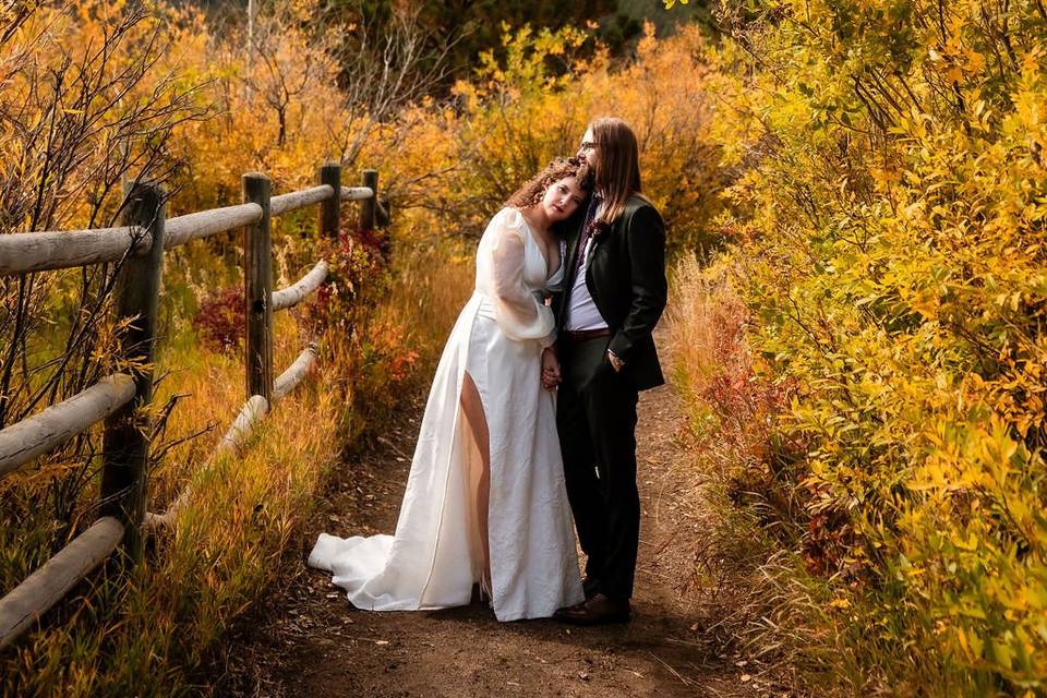 Fall path at Wild Basin