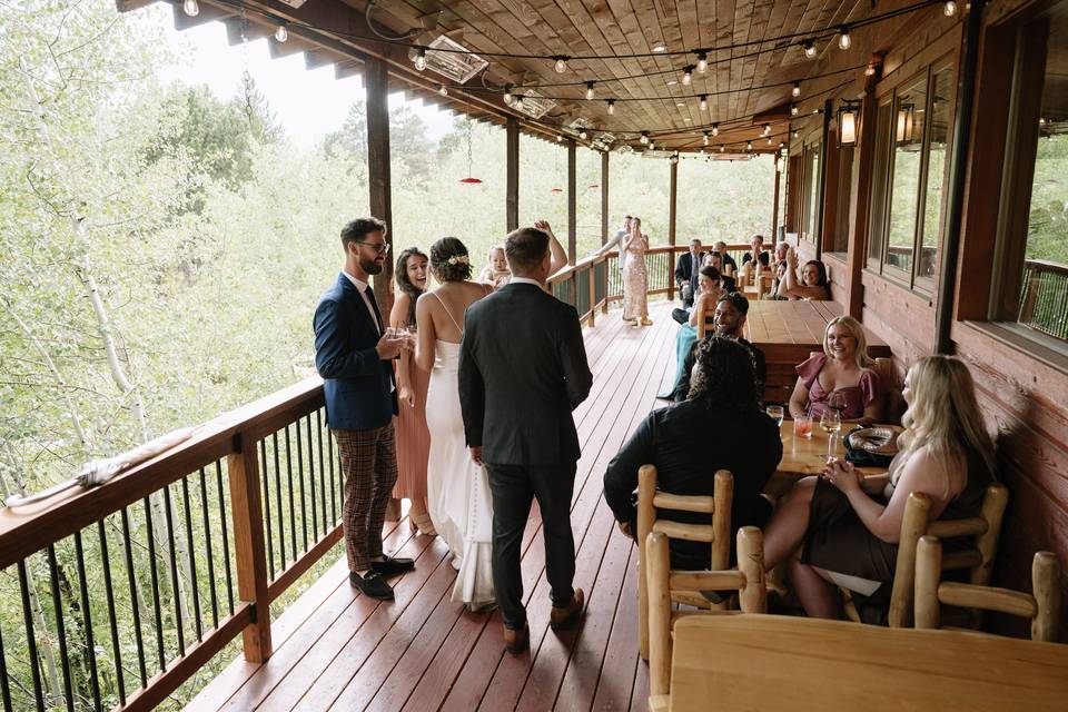 Bar at Wild Basin Lodge