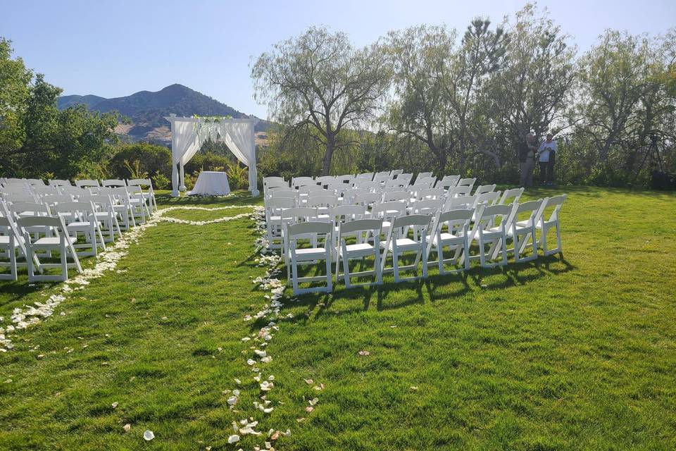 Out door seating