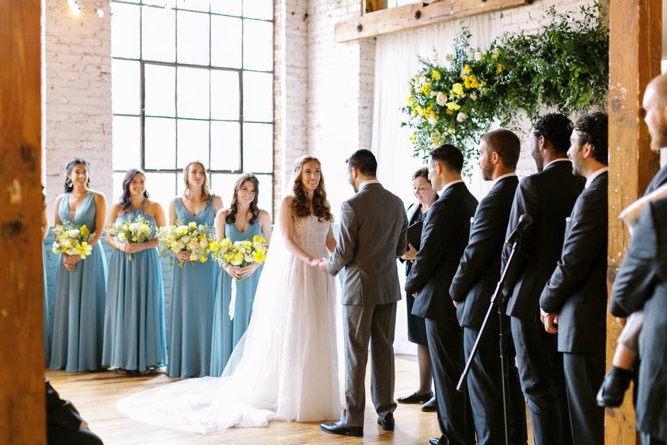 Indoor Ceremony | AllyandBobby