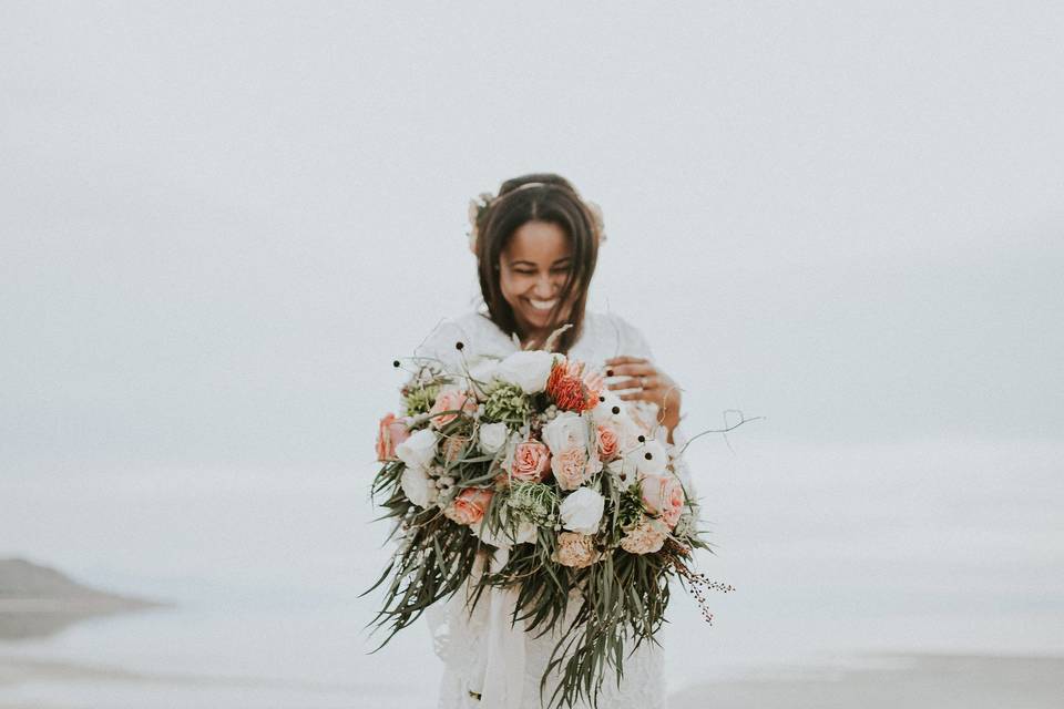 Bride's portrait