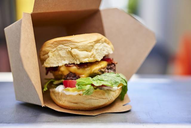 Bacon cheeseburger