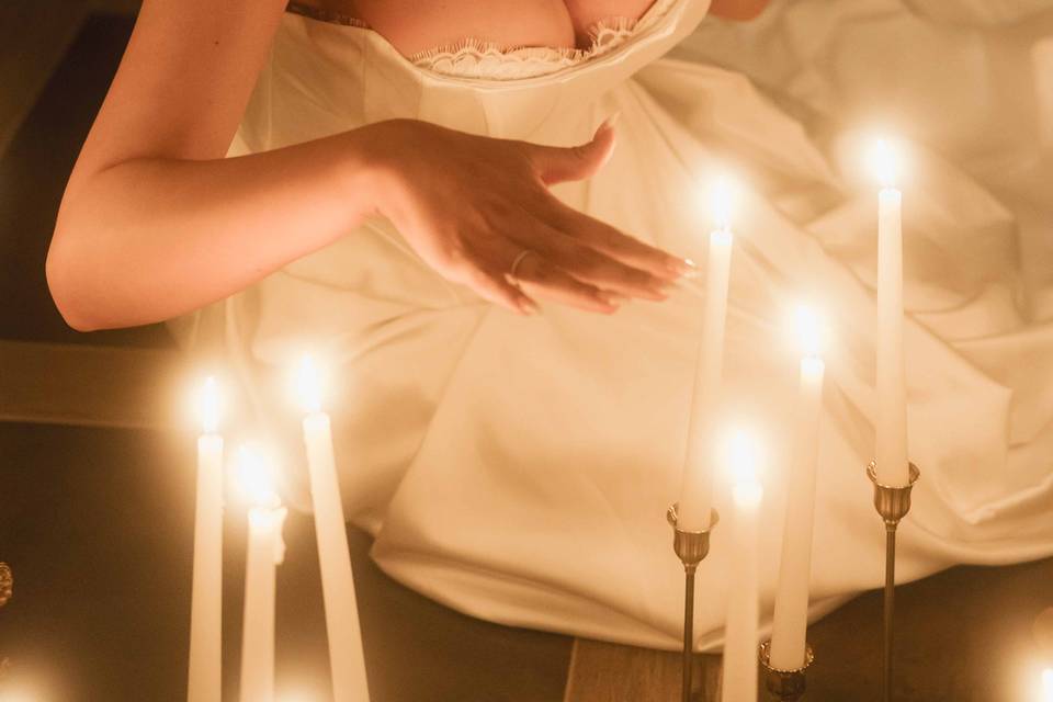 Cinematic Bridal Portrait