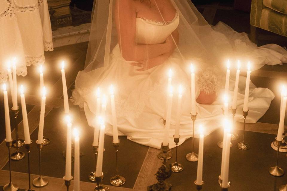 Cinematic Bridal Portrait