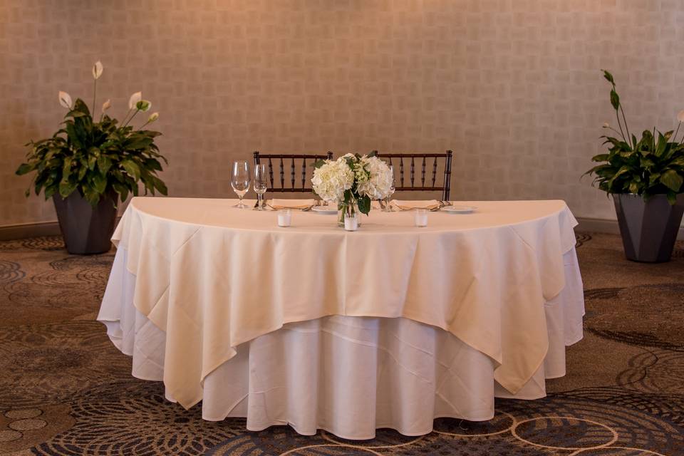 Sweetheart Table for Two