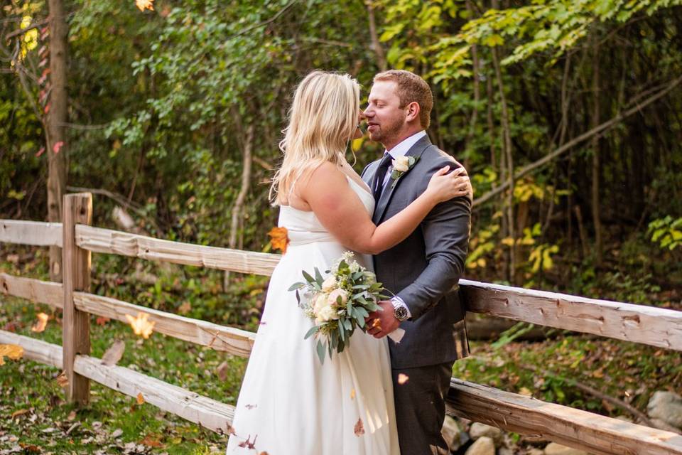 Elopement shoot Fall Michigan