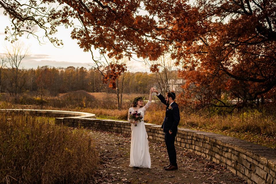 Michigan Winter Wedding Jewish