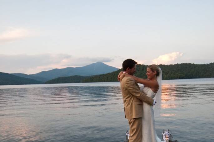 Summer Whiteface Mt. Backdrop