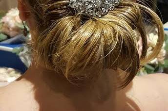 Updo hairstyle