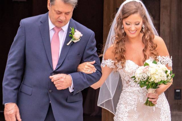 Bride and Father