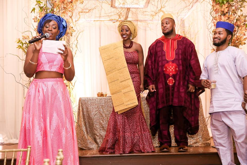 African wedding