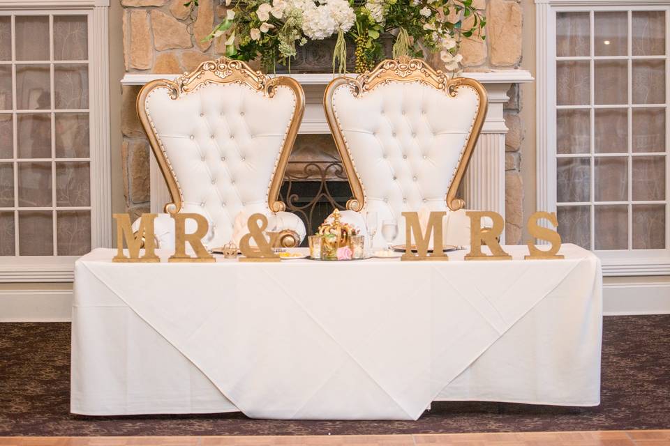 Sweetheart Table