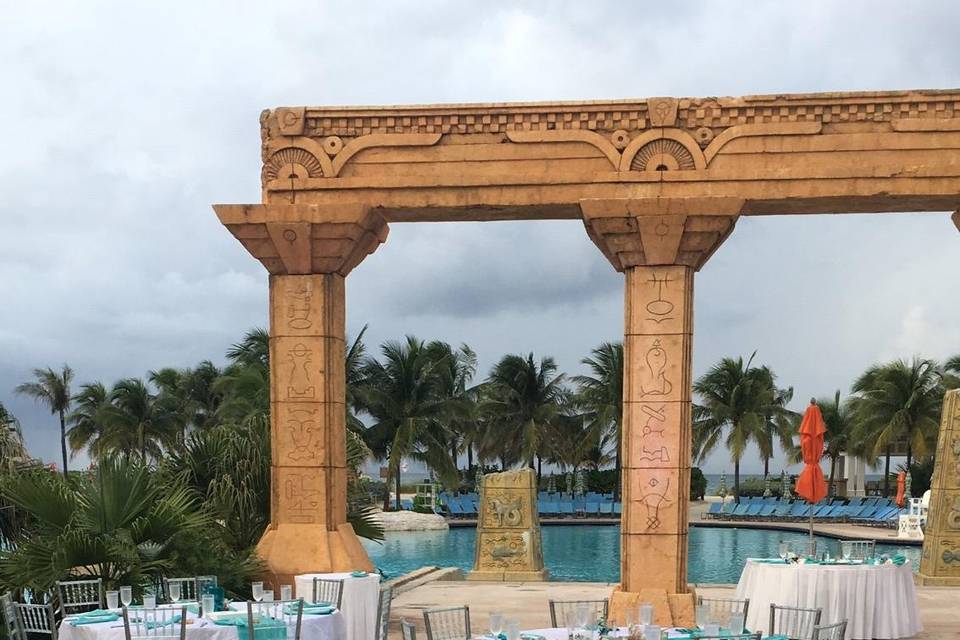 Atlantis wedding