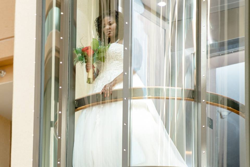 Beautiful bridal portrait