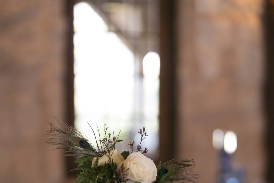 Peacock Themed Wedding