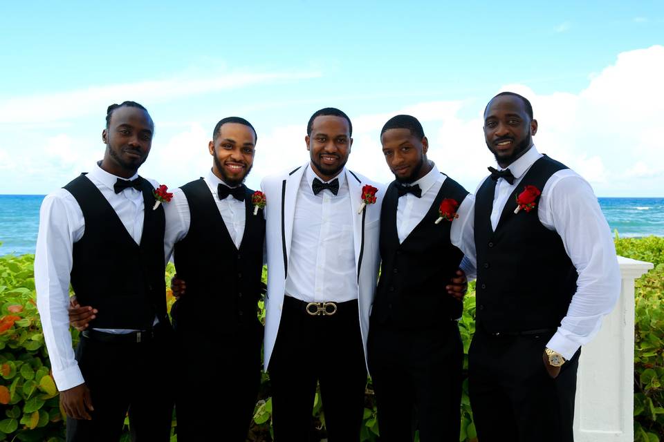 Handsome Groom Squad