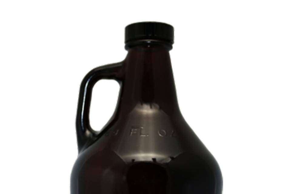 Let the groomsman preserve the taste of their favorite brew with this hand crafted, custom engraved 64 oz beer growler. Whether brewing their own home brew, or transporting beer from their favorite tap. These custom engraved growlers will open everyone's eyes, and you'll find yourself in many conversations about the quality of the engraving and growler at your local filling stations. These growlers also come with a black plastic ribbed poly-cone lined phenolic cap to ensure the preservation of the beers flavor and aroma. These are not ordinary caps and they are designed to form an exceptionally tight seal. The poly-cone liner is made of an oil-resistant plastic, offering a superior chemical barrier to preserve your beer longer.
