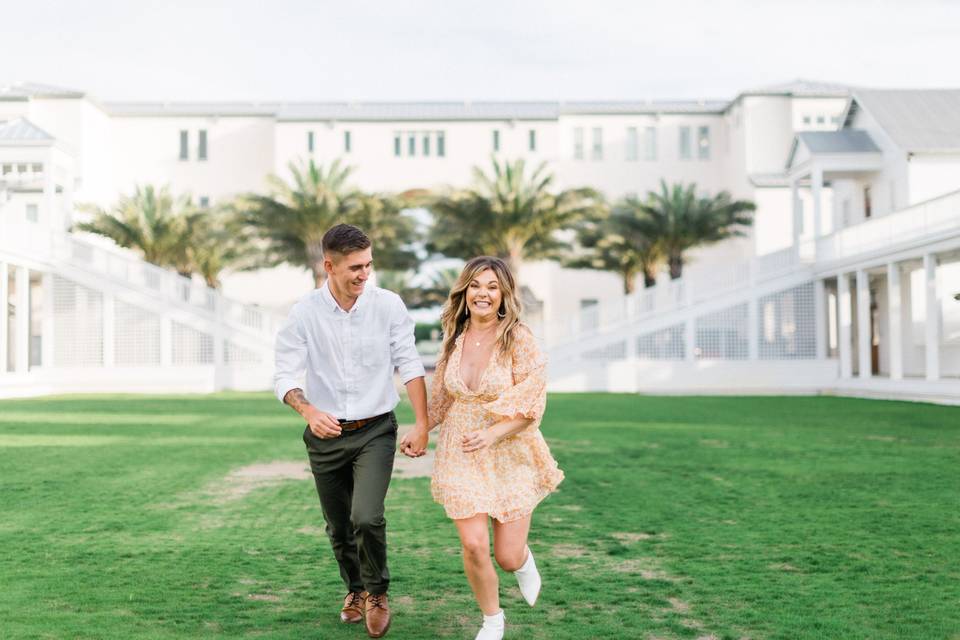 Seaside Engagement Photos