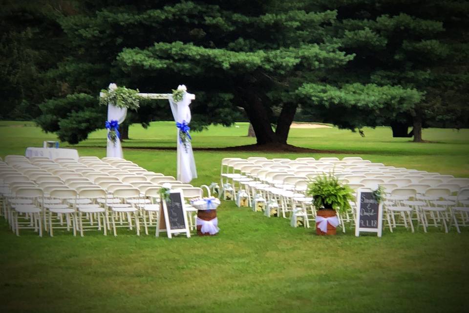 Golf Course Ceremony