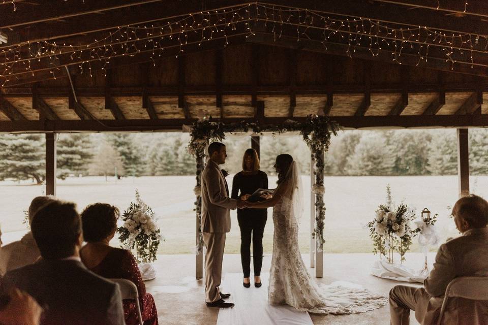 Outdoor Pavilion Ceremony