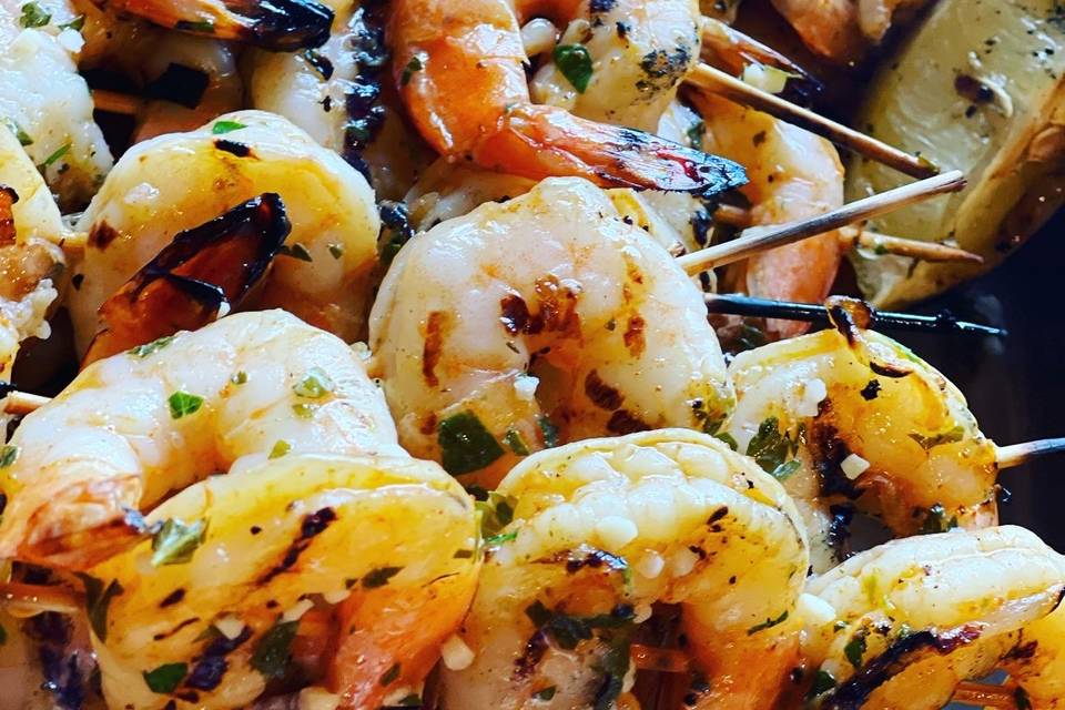 Grilled shrimp