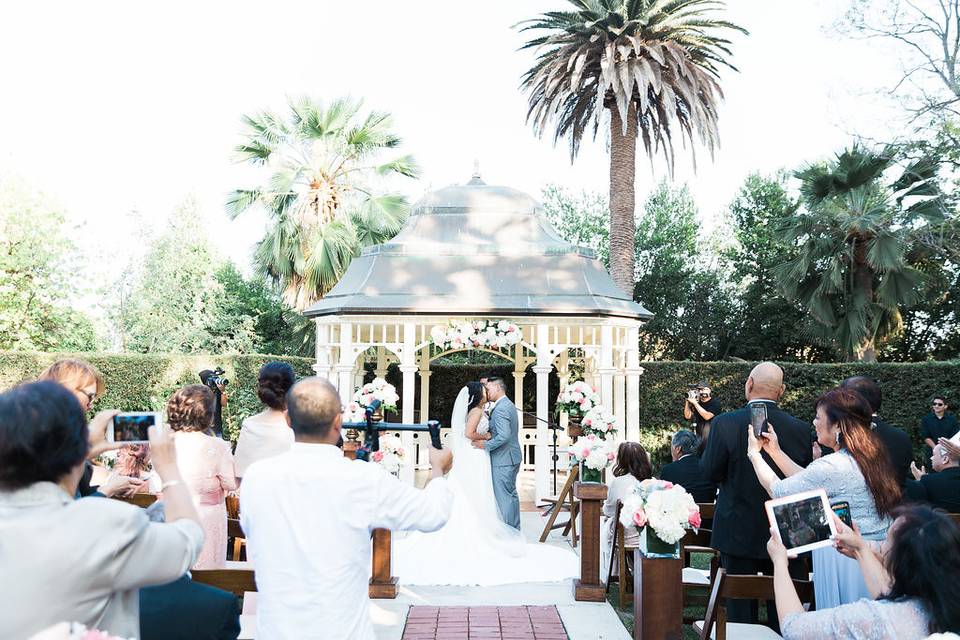 Wedding kiss