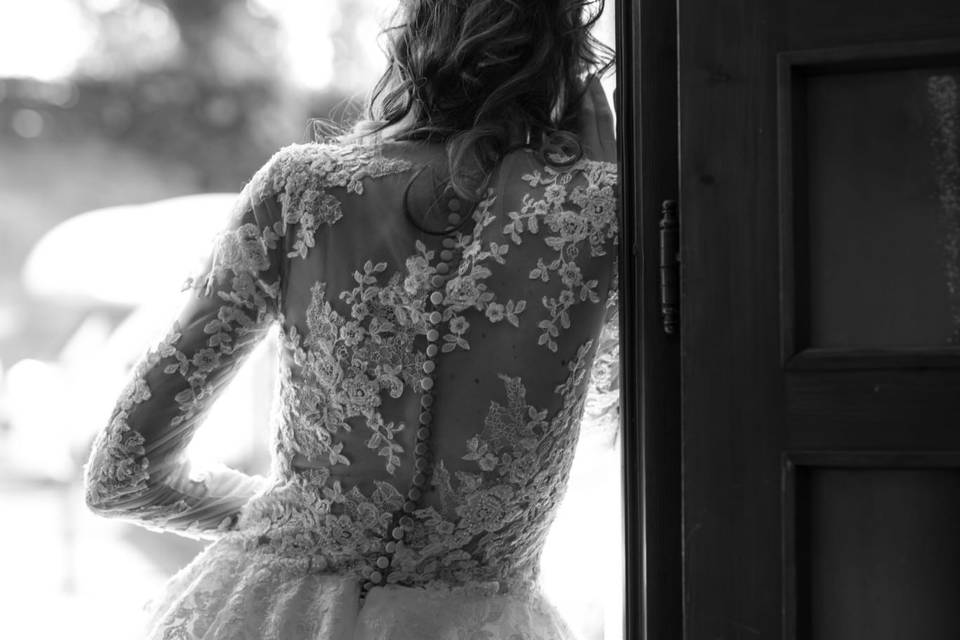 Bride's dress