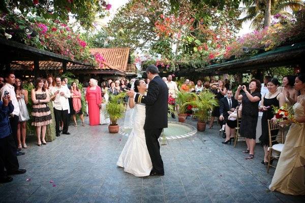 Couple dancing