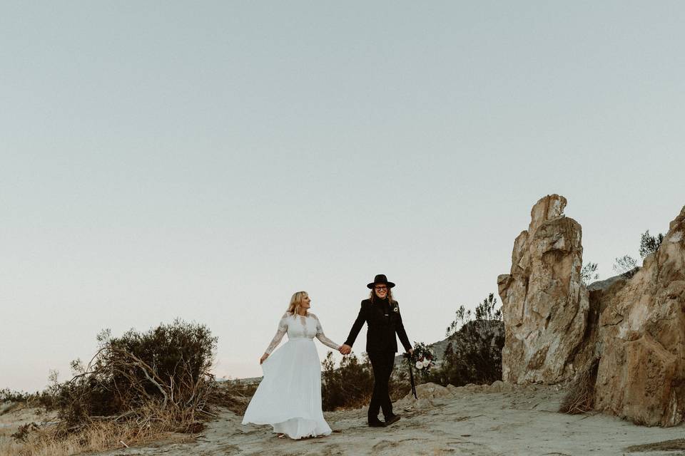 Palm Springs Elopement