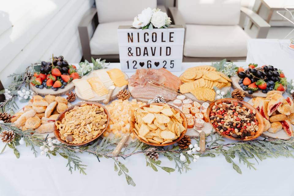 Wedding Reception Charcuterie