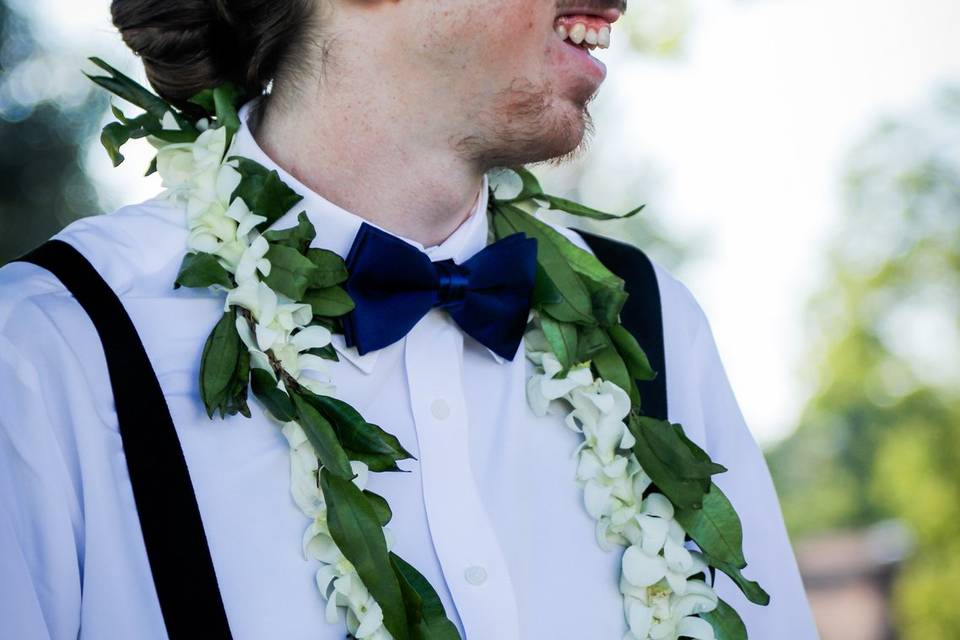 Candid of the Groom