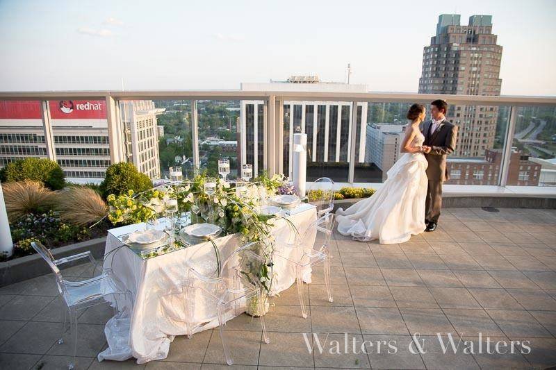 Styled Shoot with Elana Walker Events, downtown Raleigh.