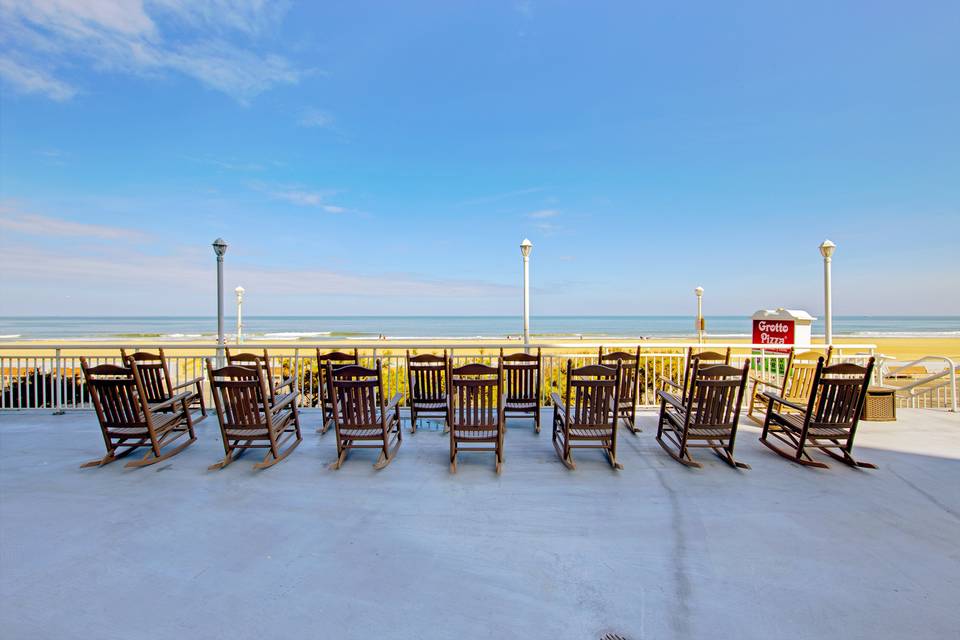 Ocean Front Deck