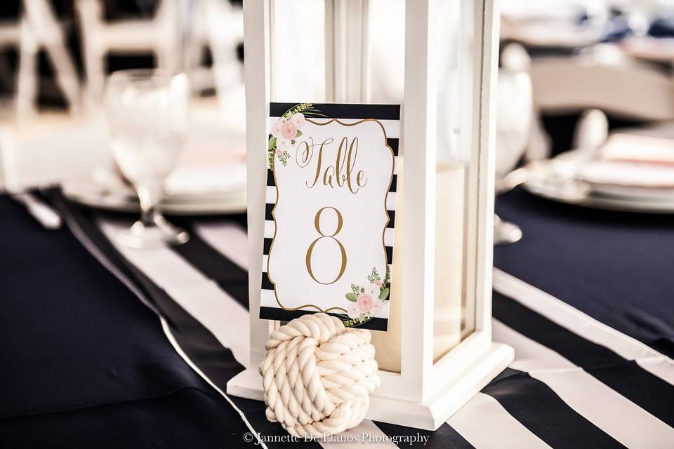 Table number