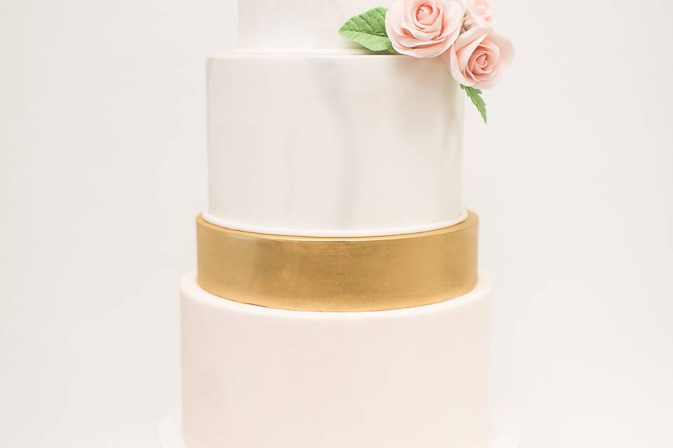 Marble Wedding cake