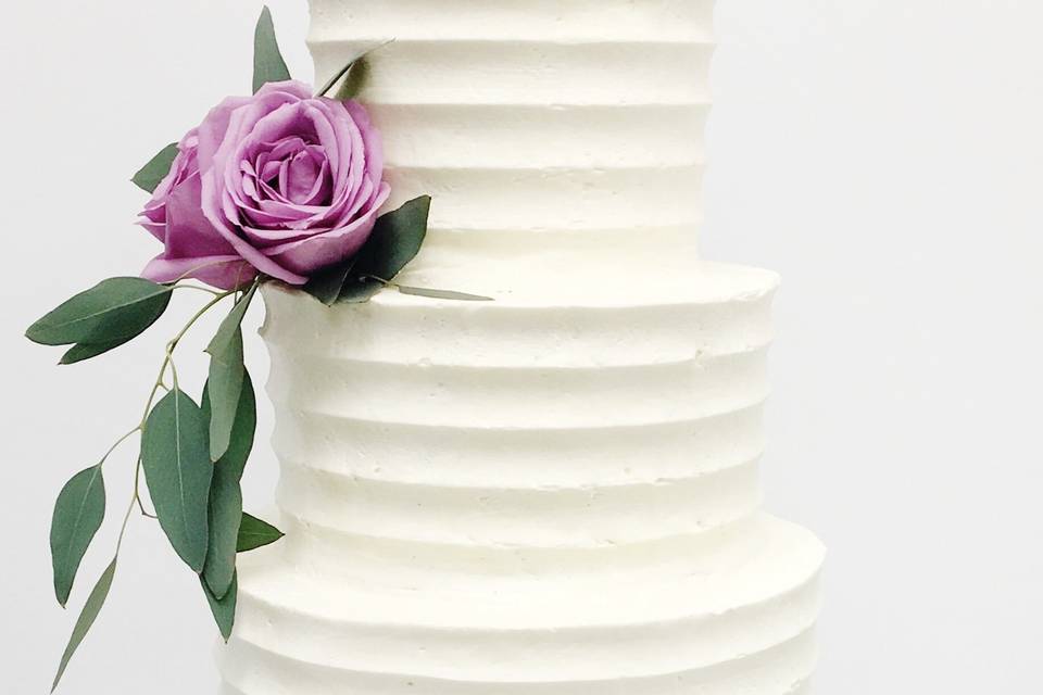 Textured buttercream