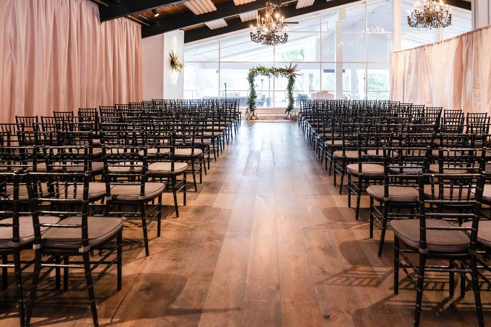 Indoor ceremony